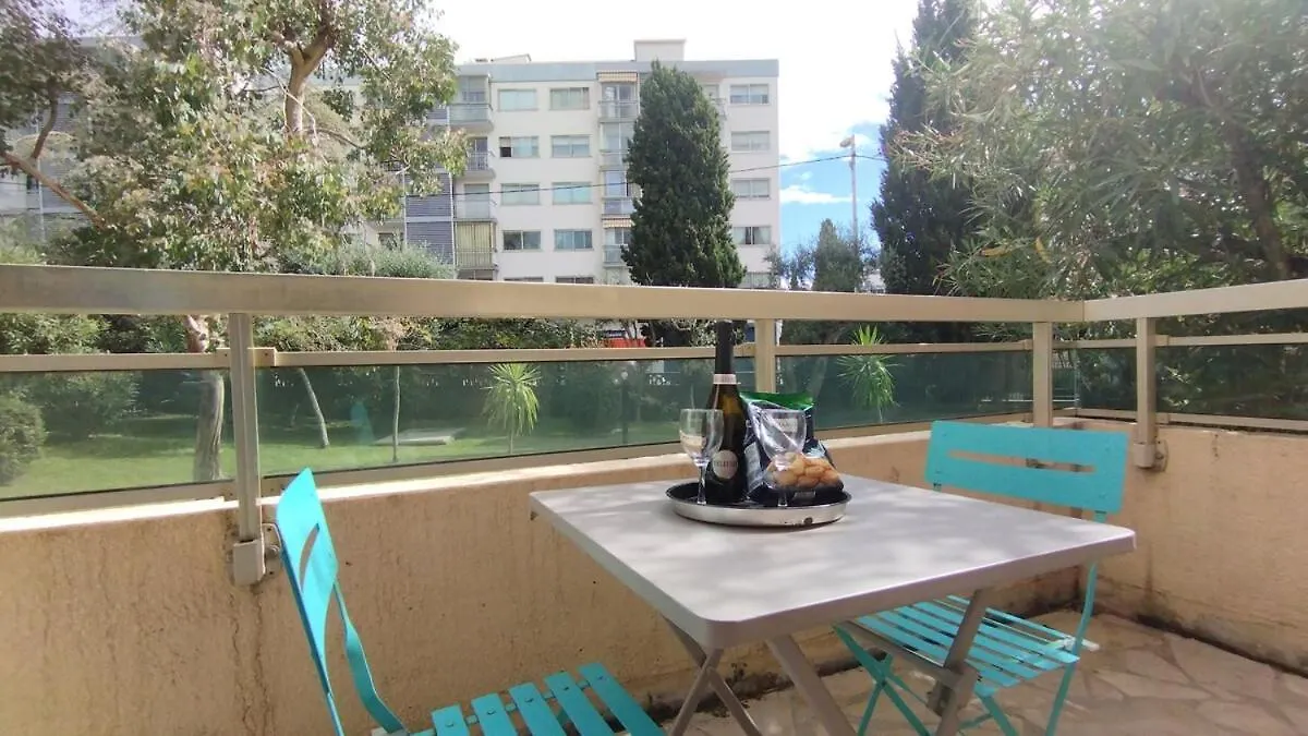 Studio 5' Plage Wifi Parking Vallauris